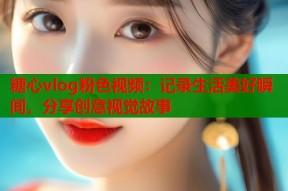 糖心vlog粉色视频：记录生活美好瞬间，分享创意视觉故事