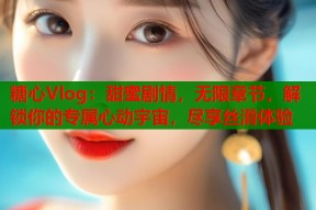 糖心Vlog：甜蜜剧情，无限章节，解锁你的专属心动宇宙，尽享丝滑体验