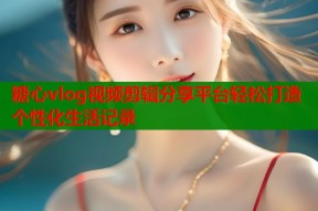 糖心vlog视频剪辑分享平台轻松打造个性化生活记录
