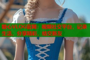 糖心VLOG官网：视频社交平台，记录生活，分享精彩，结交新友
