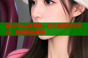 糖心Vlog免费版：社交直播交友平台，随时随地畅聊
