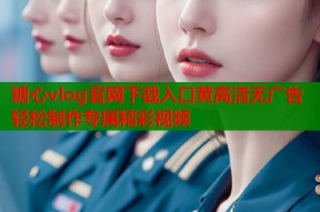 糖心vlog官网下载入口黄高清无广告轻松制作专属精彩视频