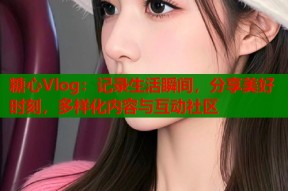 糖心Vlog：记录生活瞬间，分享美好时刻，多样化内容与互动社区