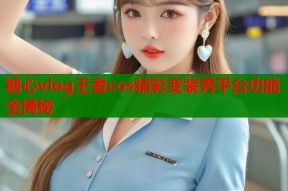 糖心vlog王者cos精彩变装秀平台功能全揭秘