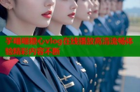 芋喵喵糖心vlog在线播放高清流畅体验精彩内容不断