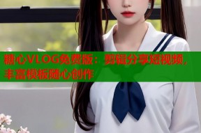 糖心VLOG免费版：剪辑分享短视频，丰富模板随心创作