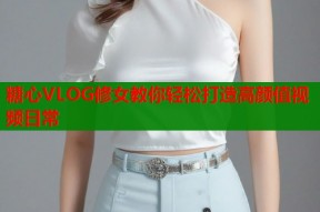 糖心VLOG修女教你轻松打造高颜值视频日常