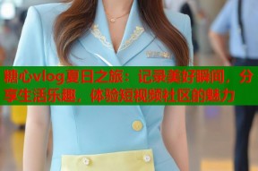 糖心vlog夏日之旅：记录美好瞬间，分享生活乐趣，体验短视频社区的魅力