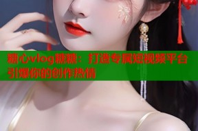 糖心vlog糖糖：打造专属短视频平台引爆你的创作热情