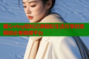 糖心vlog轻松记录精彩生活分享创意瞬间必看视频平台