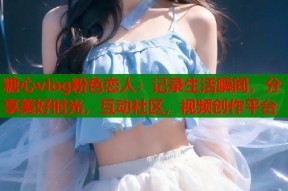 糖心vlog粉色恋人：记录生活瞬间，分享美好时光，互动社区，视频创作平台