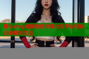 糖心vlog视频创作分享社交平台轻松记录精彩生活