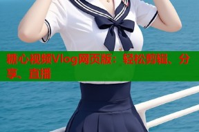 糖心视频Vlog网页版：轻松剪辑、分享、直播
