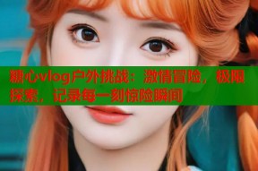 糖心vlog户外挑战：激情冒险，极限探索，记录每一刻惊险瞬间