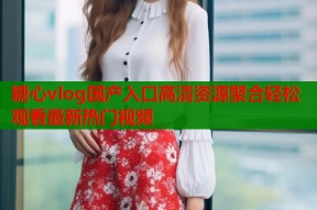 糖心vlog国产入口高清资源聚合轻松观看最新热门视频