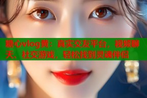糖心vlog黄：真实交友平台，视频聊天、社交游戏，轻松找到灵魂伴侣