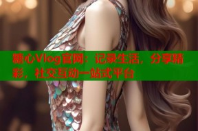 糖心Vlog官网：记录生活，分享精彩，社交互动一站式平台