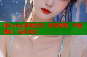 糖心vlog官网会员：独家视频、专属福利、互动社区
