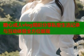 糖心成人vlog精彩分享私密生活记录与互动体验全方位展现