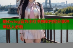 糖心vlog官方小红书独家内容分享种草达人必看