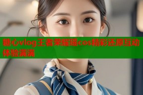 糖心vlog王者荣耀瑶cos精彩还原互动体验满满