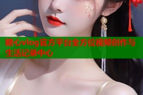 糖心vlog官方平台全方位视频创作与生活记录中心