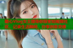 糖心Vlog女主播带你探索短视频社区，记录生活瞬间，分享创意灵感