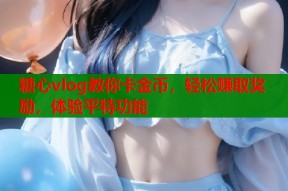 糖心vlog教你卡金币，轻松赚取奖励，体验平特功能
