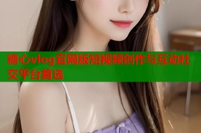糖心vlog官网版短视频创作与互动社交平台首选