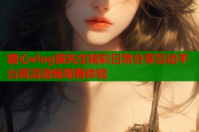 糖心vlog猫先生精彩日常分享互动平台高清流畅观看体验