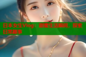 日本女生Vlog：甜蜜生活瞬间，探索日常趣事