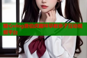 糖心vlog唐伯虎趣味早教亲子互动视频平台