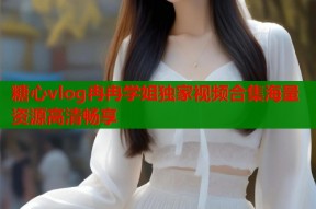 糖心vlog冉冉学姐独家视频合集海量资源高清畅享