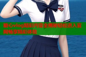 糖心vlog精彩内容全揭秘轻松进入官网畅享精彩体验