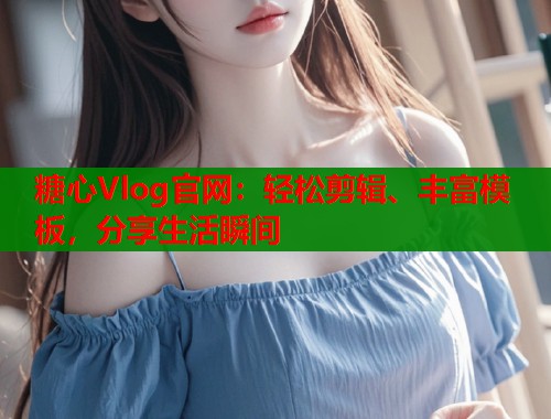 糖心Vlog官网：轻松剪辑、丰富模板，分享生活瞬间  第1张