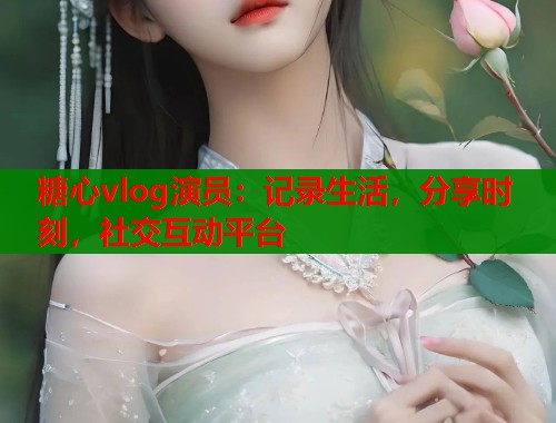糖心vlog演员：记录生活，分享时刻，社交互动平台  第1张