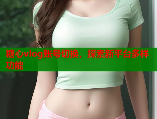 糖心vlog账号切换，探索新平台多样功能  第1张