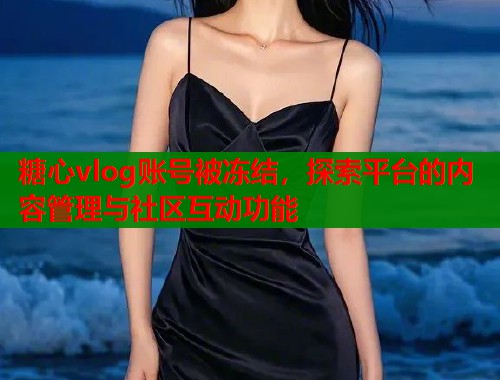 糖心vlog账号被冻结，探索平台的内容管理与社区互动功能  第1张