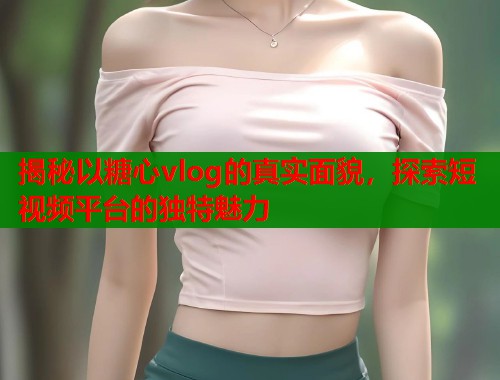 揭秘以糖心vlog的真实面貌，探索短视频平台的独特魅力  第1张