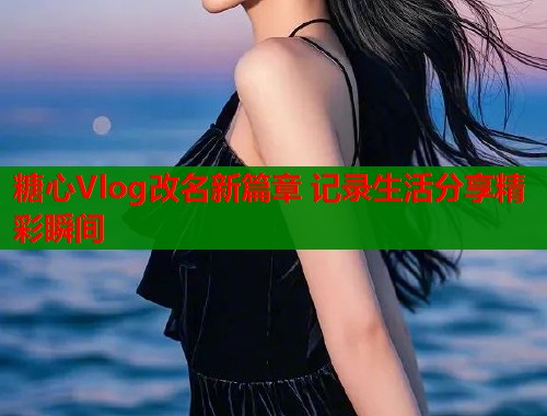 糖心Vlog改名新篇章 记录生活分享精彩瞬间  第2张