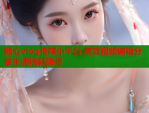 糖心vlog传媒小平台 高效视频编辑分享生活精彩瞬间  第1张