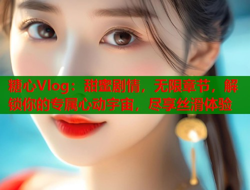 糖心Vlog：甜蜜剧情，无限章节，解锁你的专属心动宇宙，尽享丝滑体验  第1张