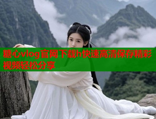 糖心vlog官网下载h快速高清保存精彩视频轻松分享  第1张