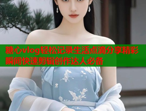 糖心vlog轻松记录生活点滴分享精彩瞬间快速剪辑创作达人必备  第2张