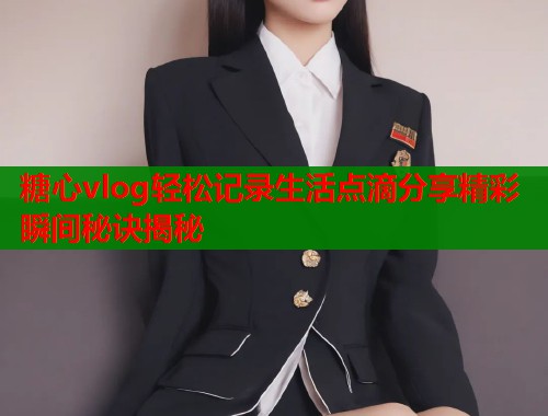 糖心vlog轻松记录生活点滴分享精彩瞬间秘诀揭秘  第1张