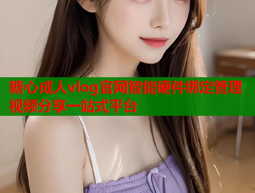 糖心成人vlog官网智能硬件绑定管理视频分享一站式平台  第1张