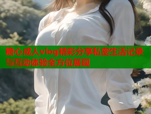糖心成人vlog精彩分享私密生活记录与互动体验全方位展现  第1张