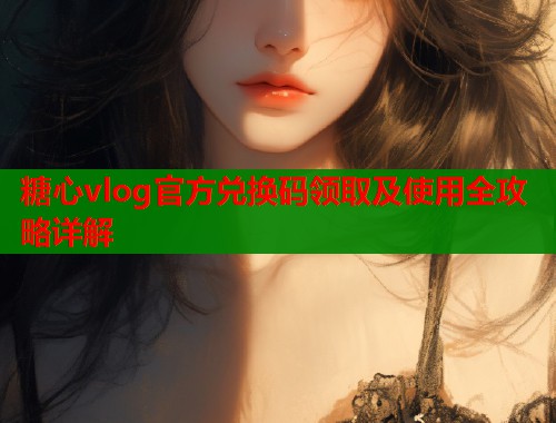 糖心vlog官方兑换码领取及使用全攻略详解  第1张