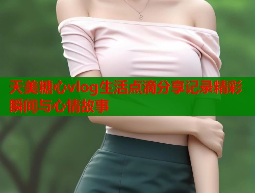 天美糖心vlog生活点滴分享记录精彩瞬间与心情故事  第1张
